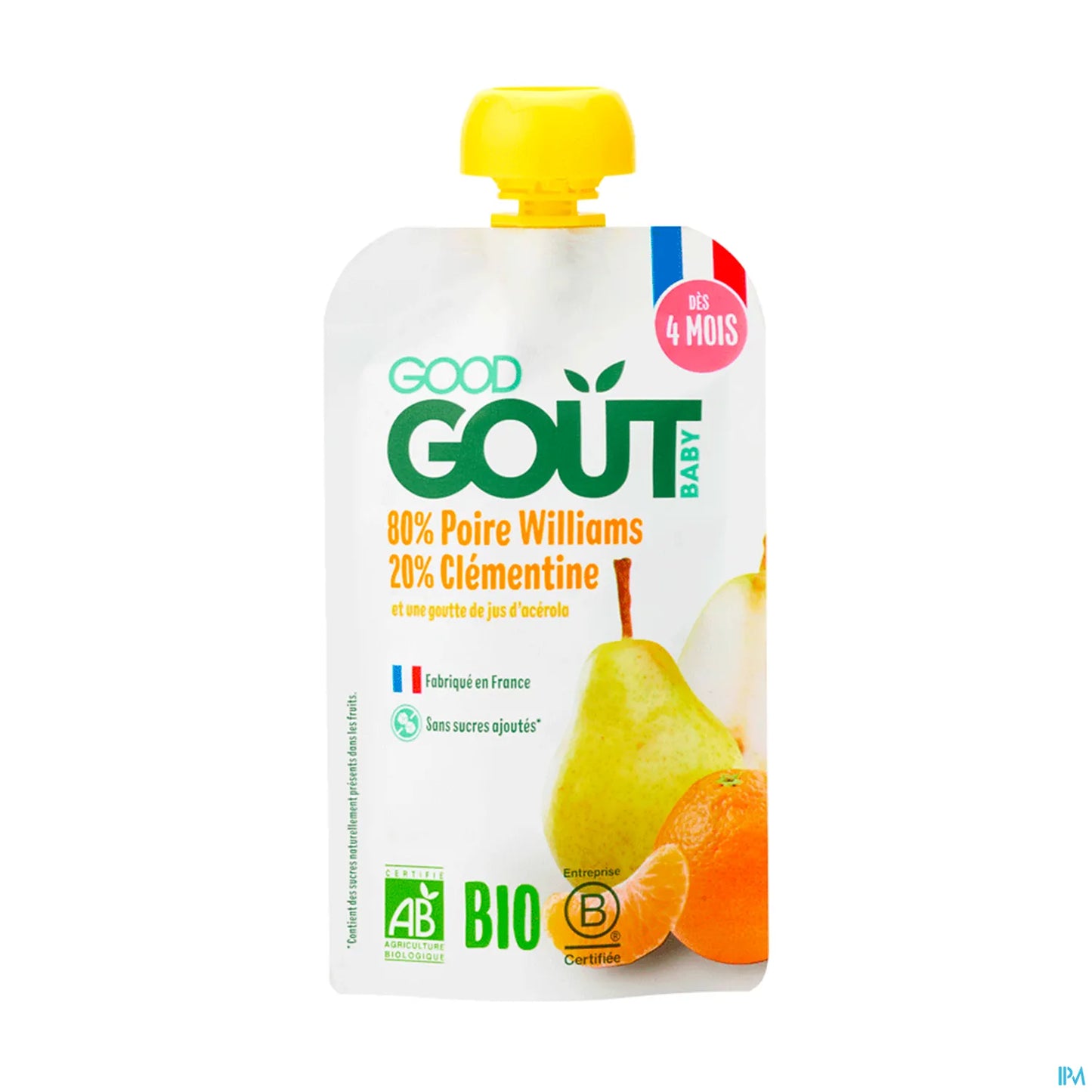 BIO Poire Clémentine 120g