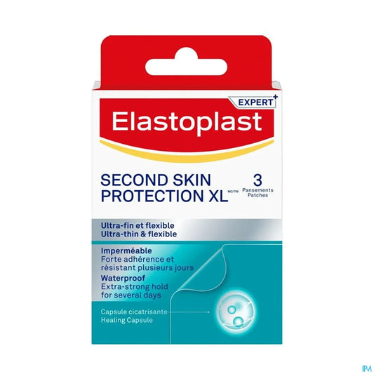 Second Skin Protection Hydrocolloid Dressings XL 3 Units