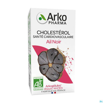 Arkogelules Ail Noir Bio 40 Gélules