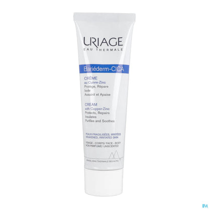 Bariederm Cica-Crème Réparatrice Au Cu Zn 100ml