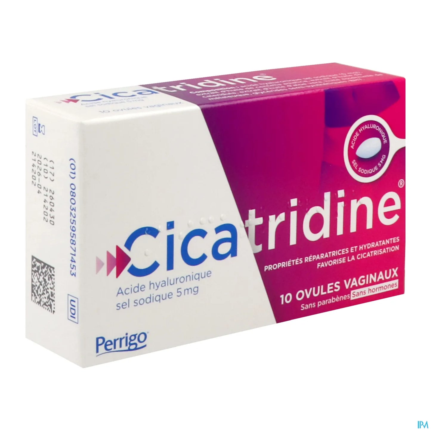 Cicatridine Ovule Vaginal B/10