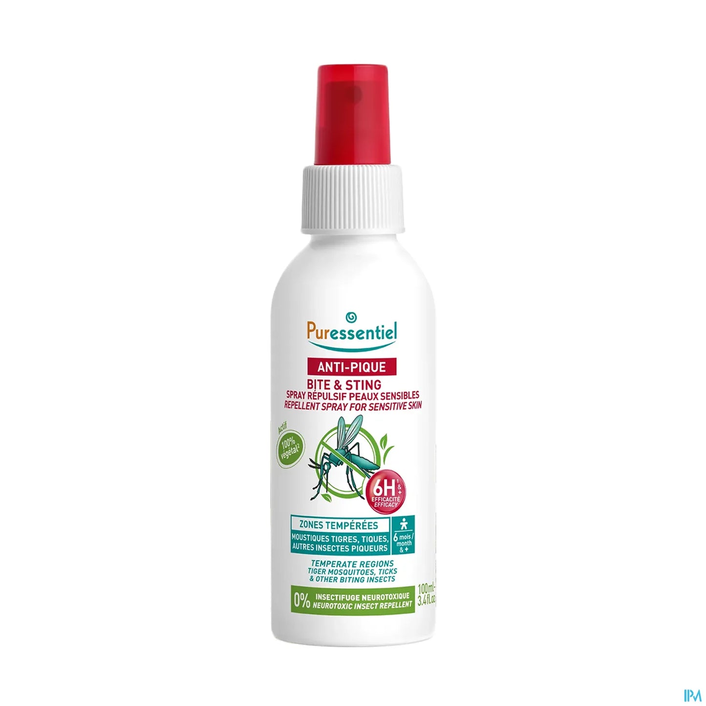 Spray repellente anti-morso per zecche 100 ml