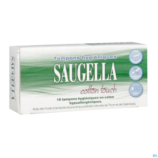 Cotton Touch Tampon Mini 16 unités