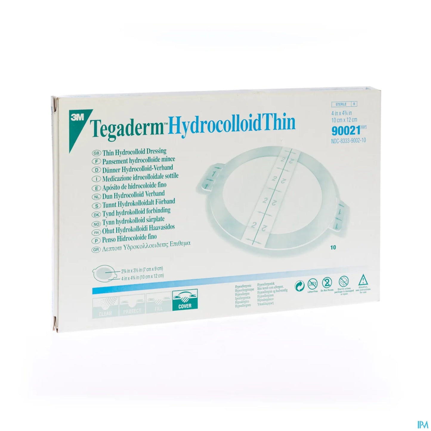 Tegaderm Idrocolloide Sottile 10 x 12 cm - 10 Medicazioni