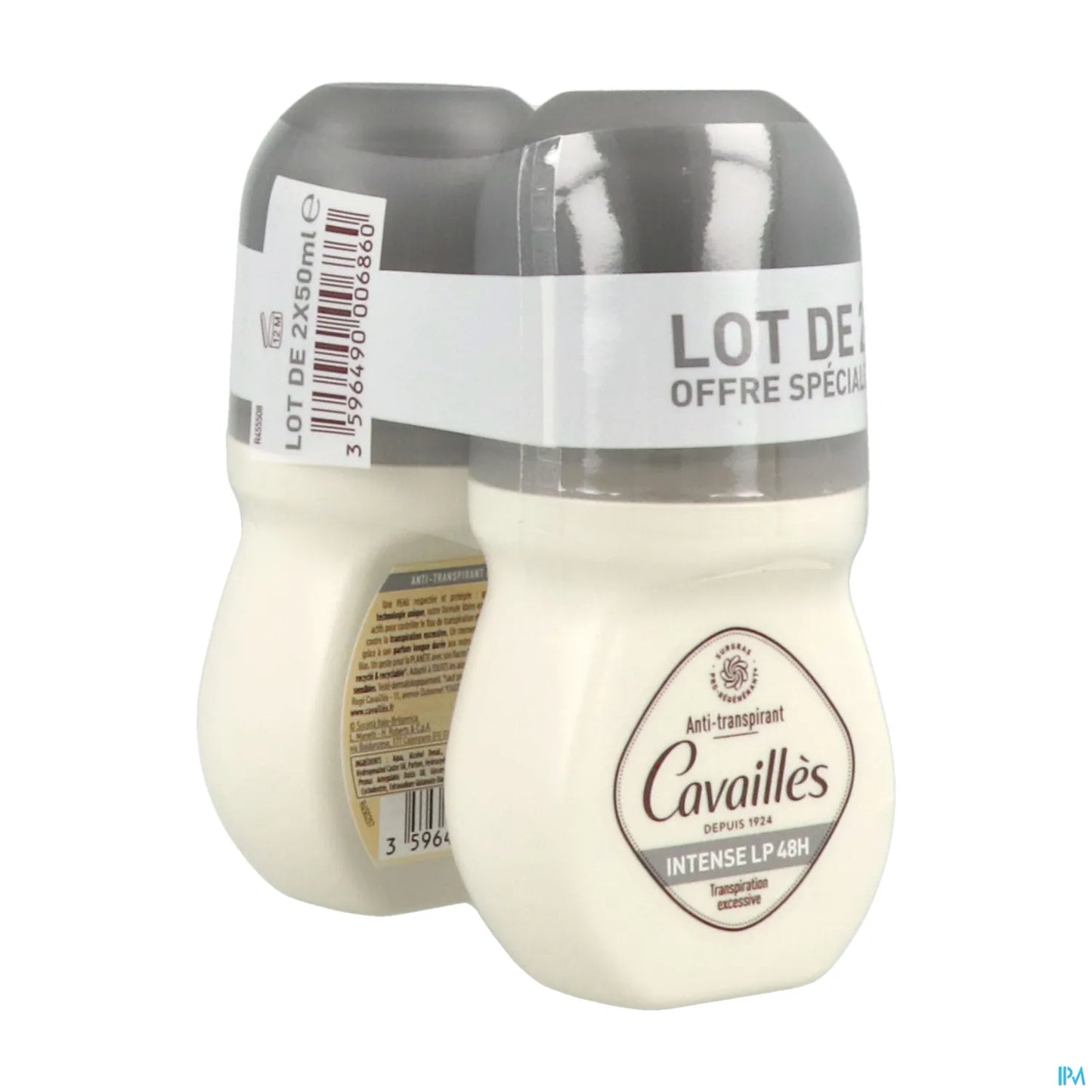 Rogé Cavaillès Anti-Perspirant Intense-LP Roll-On Confezione da 2 x 50 ml