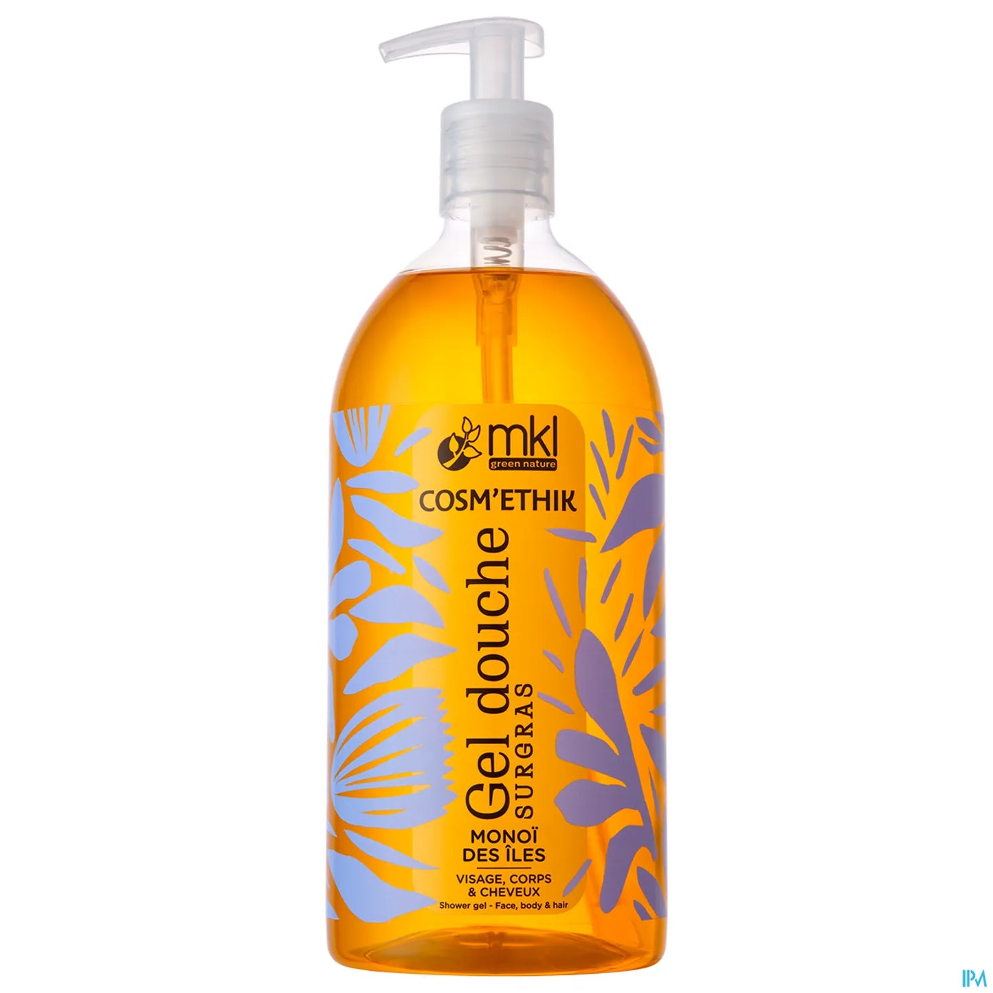 Cosm'Ethik Gel Douche au Monoï de Tahiti 1L
