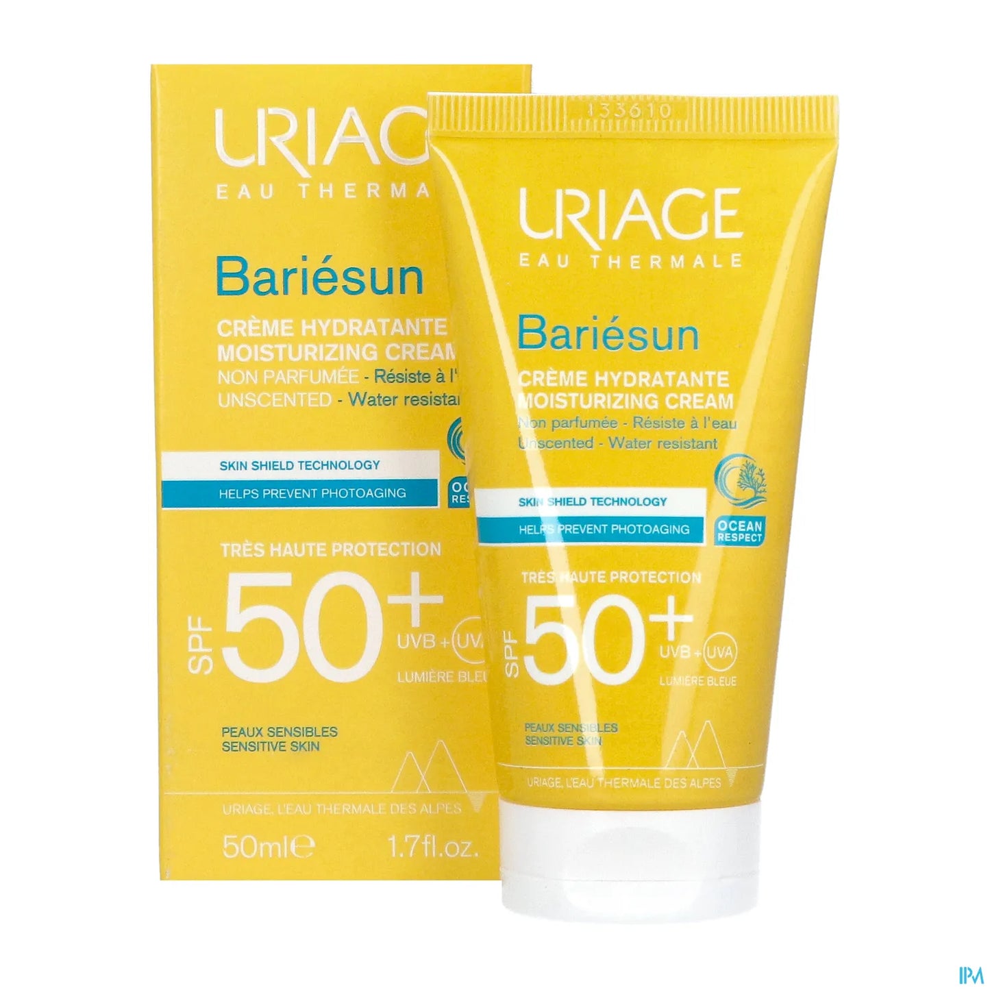 Bariésun Crema Idratante Skin Shield Technology SPF50+ Senza Profumo 50ml