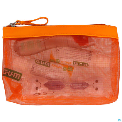 GUM Travel Junior Kit 3700439100001 Set of 4 Products