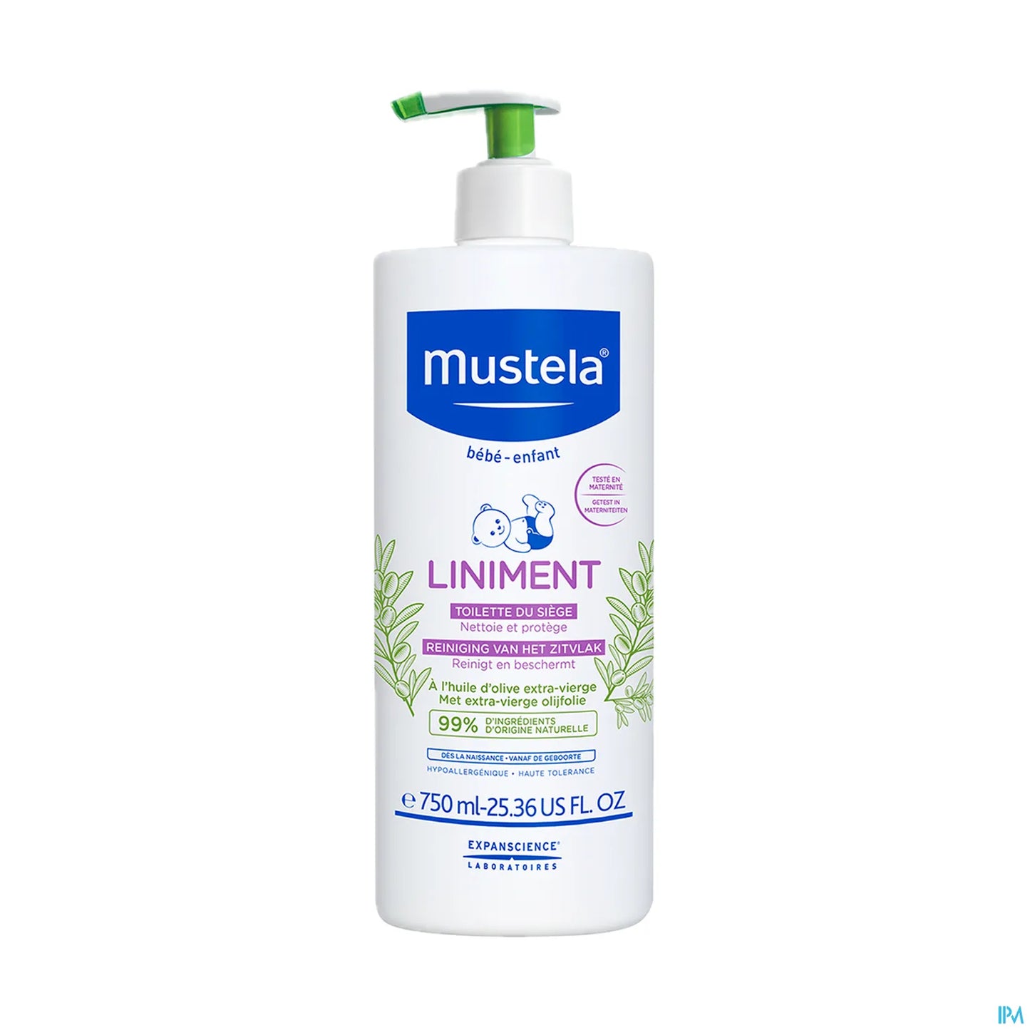 Flacone con pompa per linimento da 750 ml