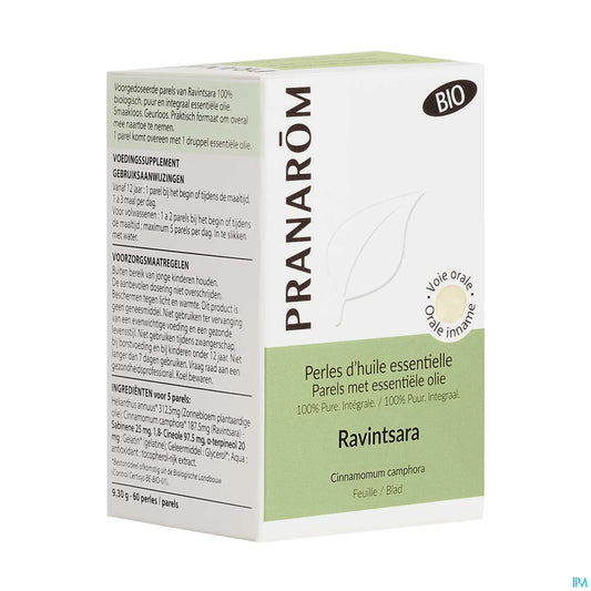 Perle di olio essenziale Ravintsara 60 unità