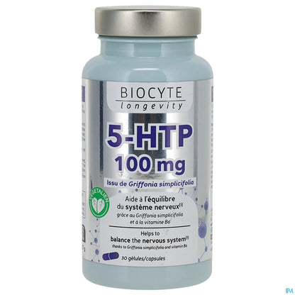 Capsule di 5-HTP da 100 mg, confezione da 30