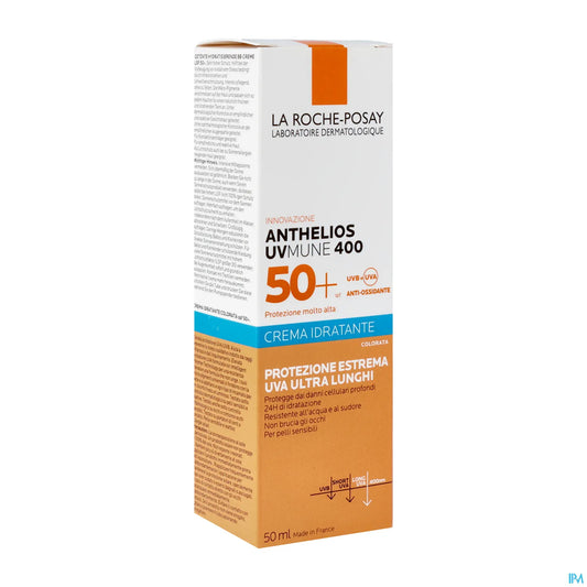 Anthelios Uvmune 400 SPF50 Crema colorata 50 ml