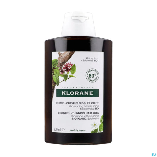 Shampoo con Chinino e Stella Alpina Biologica 200ml