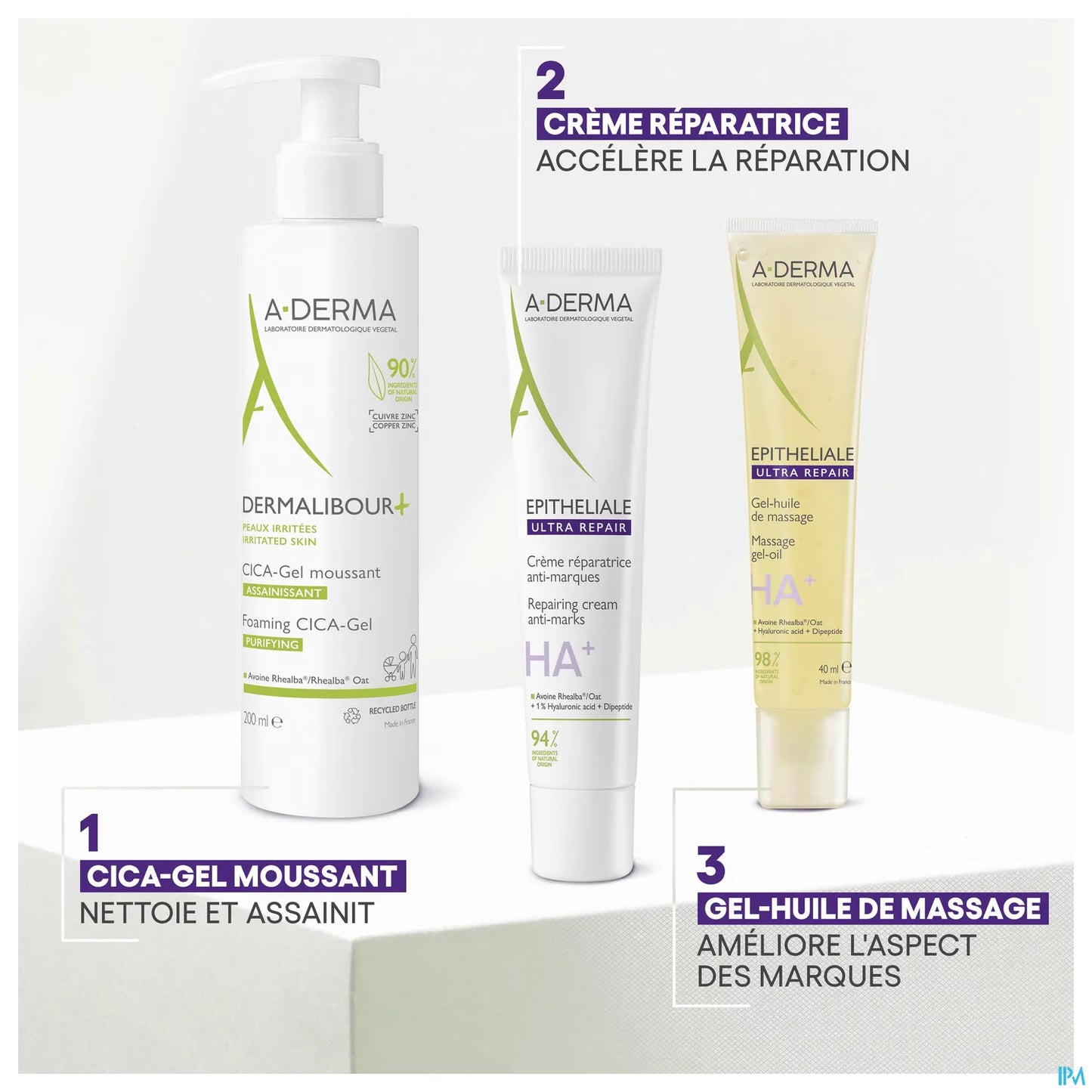 A Derma Epitheliale Ultra Repair Crème Réparatrice Anti Marques 100 mL
