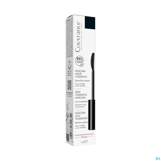 Couvrance Mascara Haute Tolérance Noir 7ml