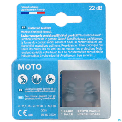 Protezione acustica specifica per motociclette, 1 paio