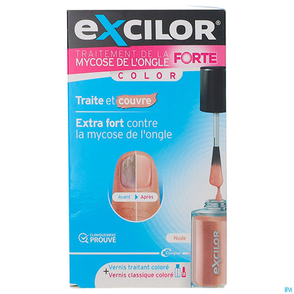 Trattamento antimicotico per unghie Forte Color Nude 30 ml + 8 ml