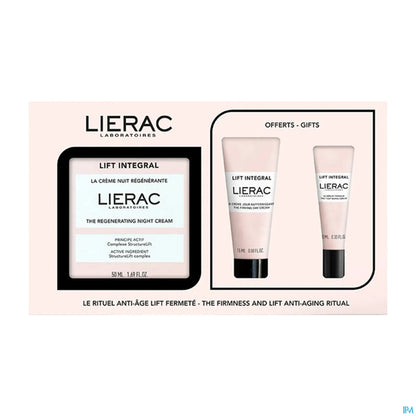 Lift Integral Coffret Anti-Age Crème Nuit 50Ml Crème Jour 15Ml Sérum 10Ml