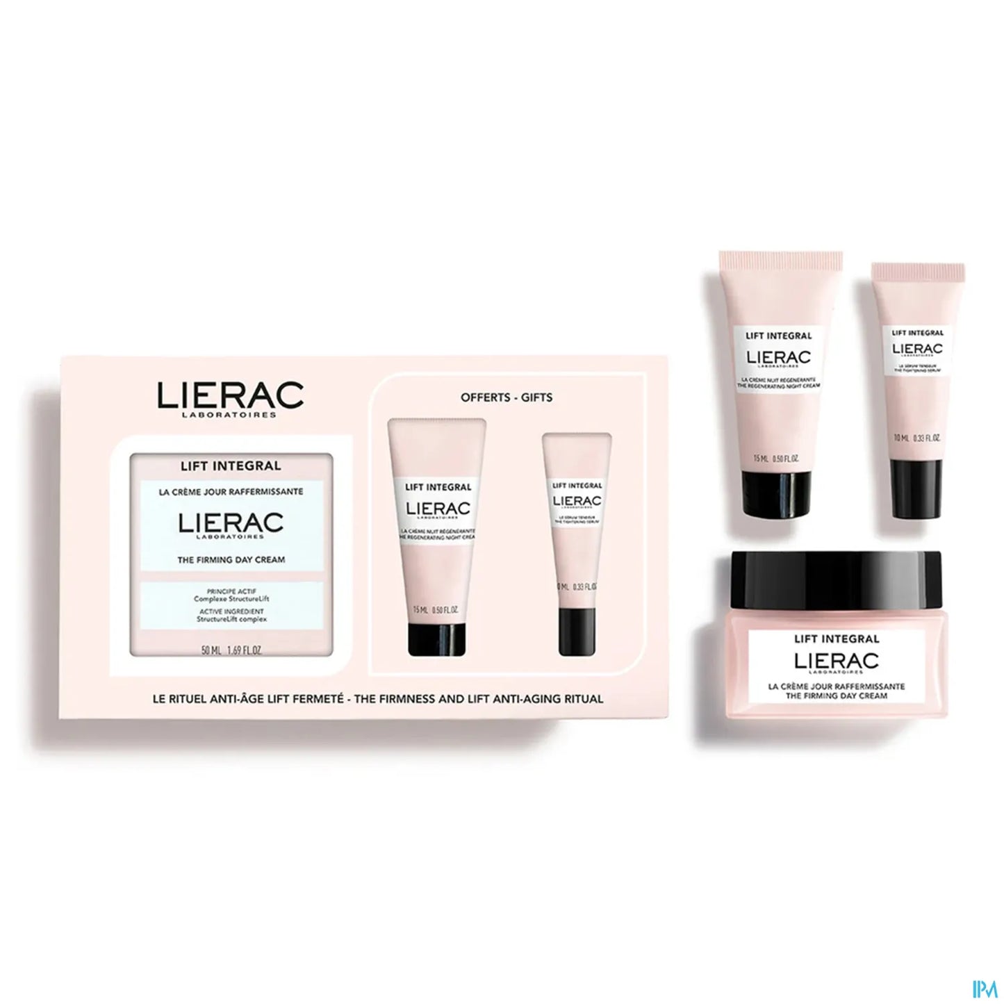 Lift Integral Gift Set: Day Cream 50 ml, Night Cream 15 ml, and Serum 10 ml