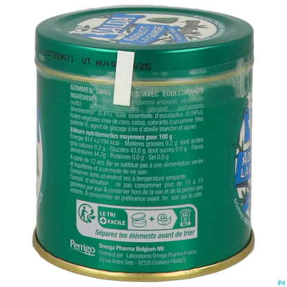 Gomme da masticare senza zucchero Valda al gusto di menta ed eucalipto 140 g