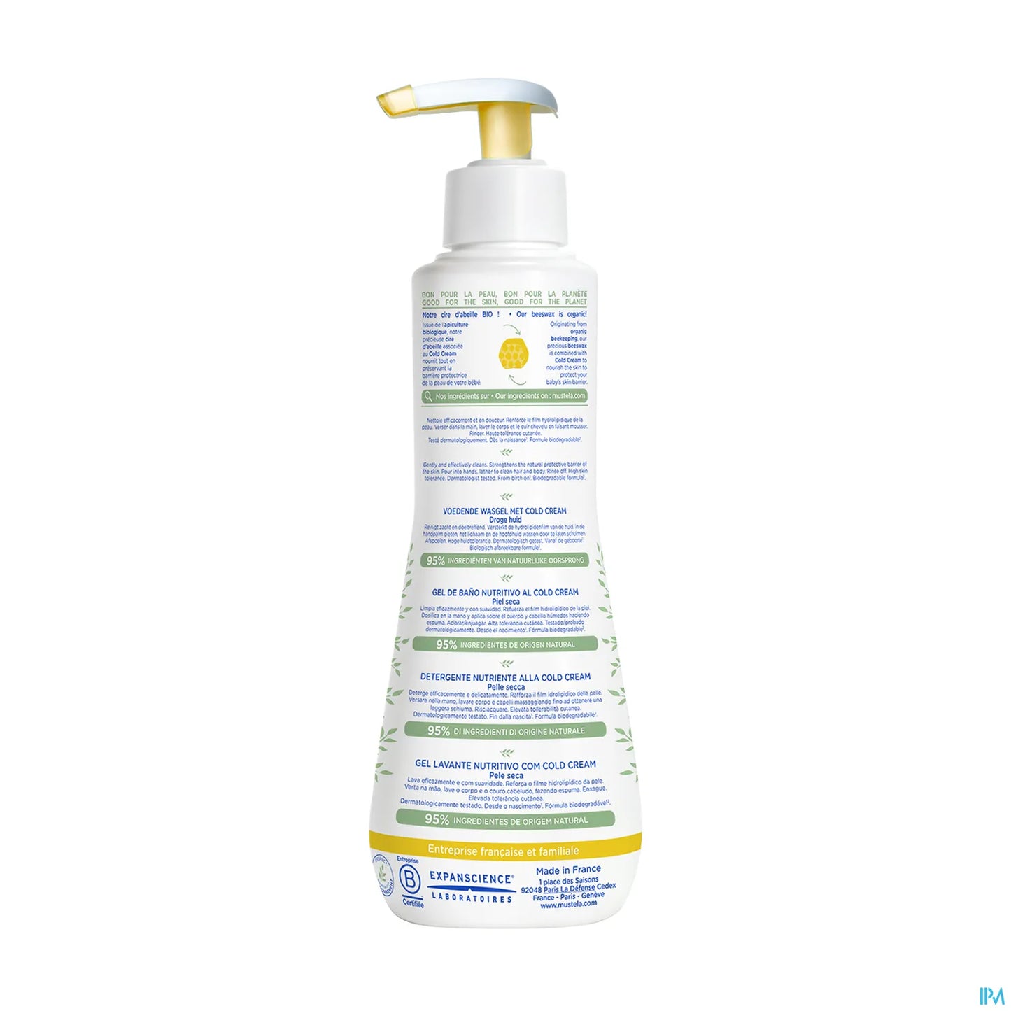 Peau Sèche Gel Lavant Nourrissant au Cold Cream 300ml