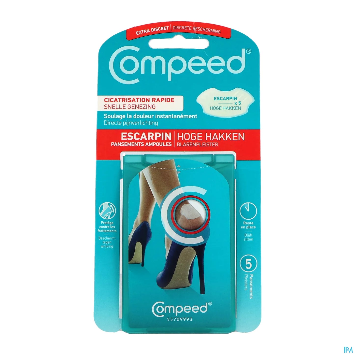 5 medicazioni per vesciche con pompa 4,2 x 6,8 cm