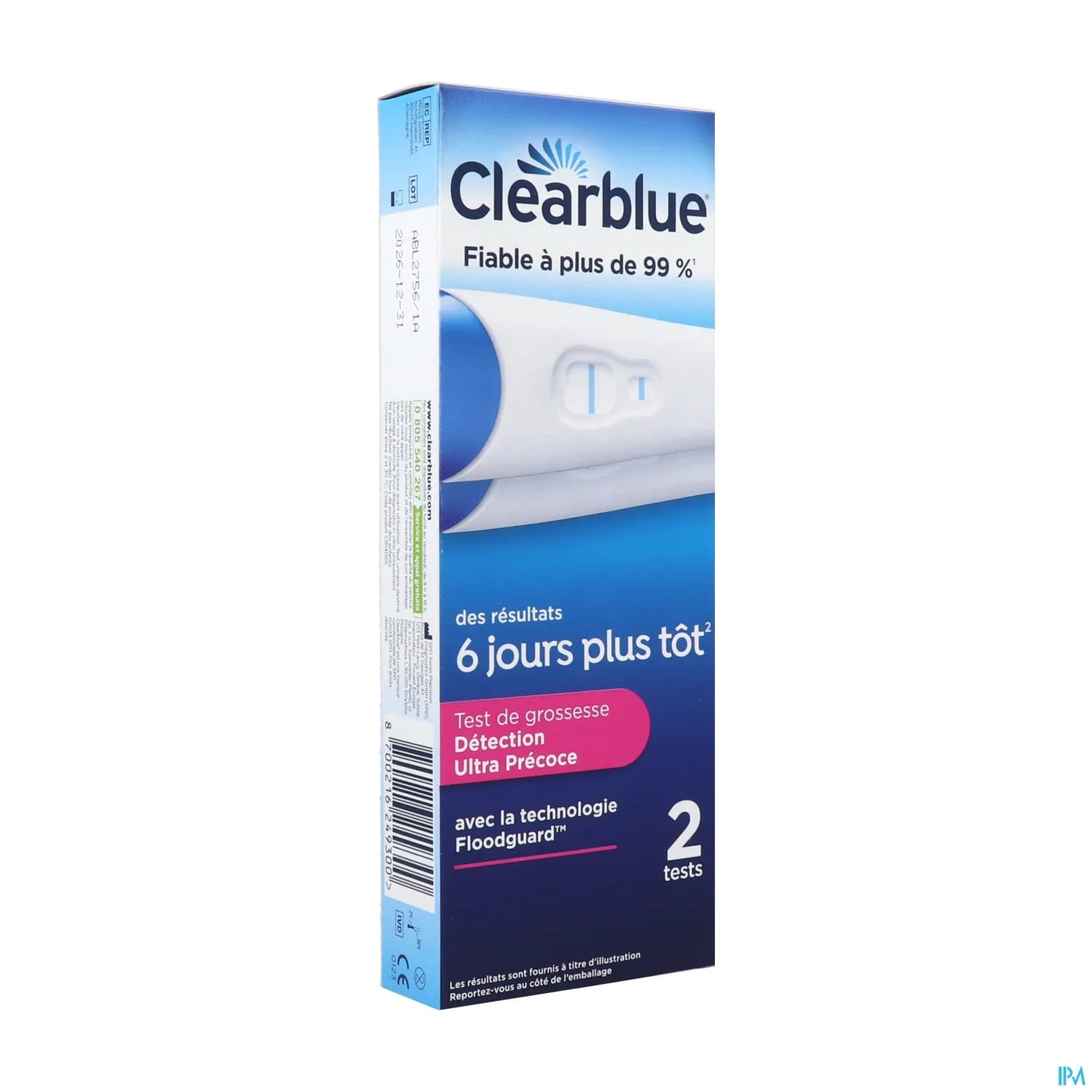 Ultra Early Detection Pregnancy Test Box of 2