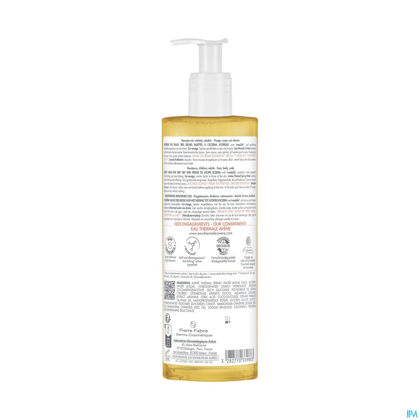 XeraCalm AD Lipid-Replenishing Cleansing Oil 400ml