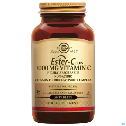 Ester-C Plus Vitamin C 1000mg 30 Tablets