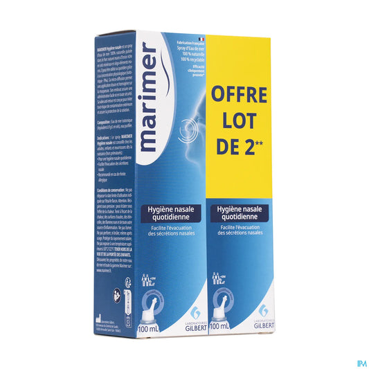 Spray nasale per l'igiene 2 x 100 ml