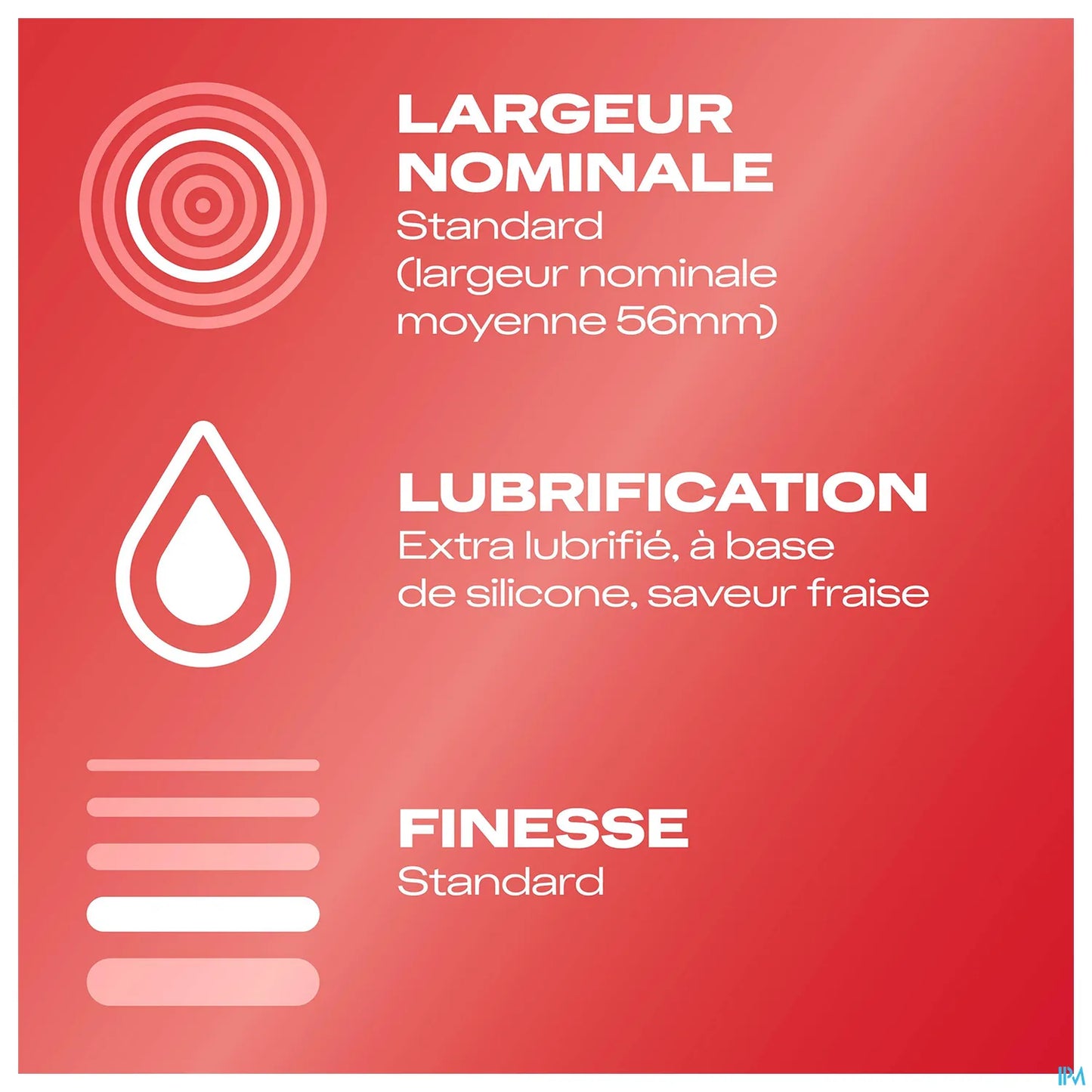 Preservativi standard extra lubrificati Sexy Strawberry 12