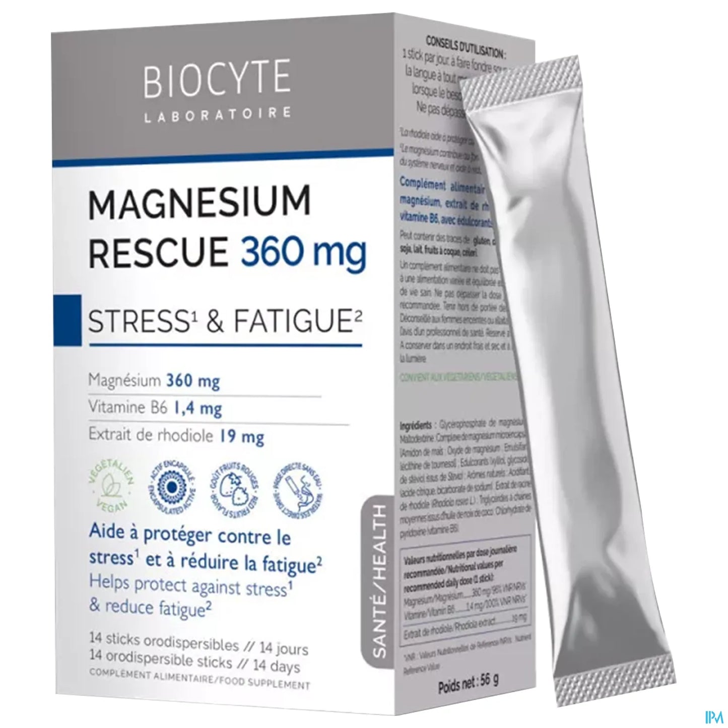 Magnesium Rescue 360mg Sachets 14