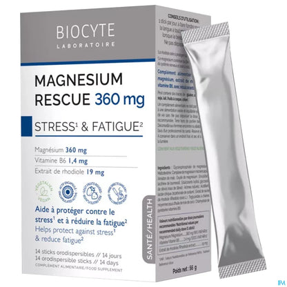 Magnesium Rescue 360mg Sachets 14