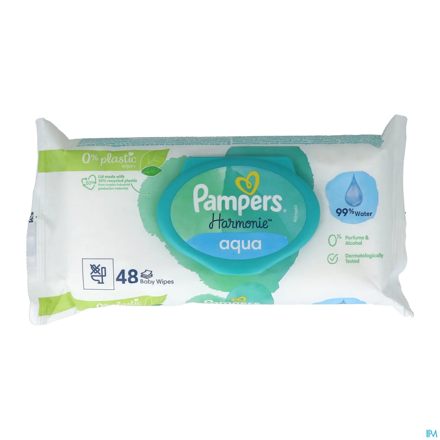 Harmonie Aqua Lingettes Bébé 48 Unités