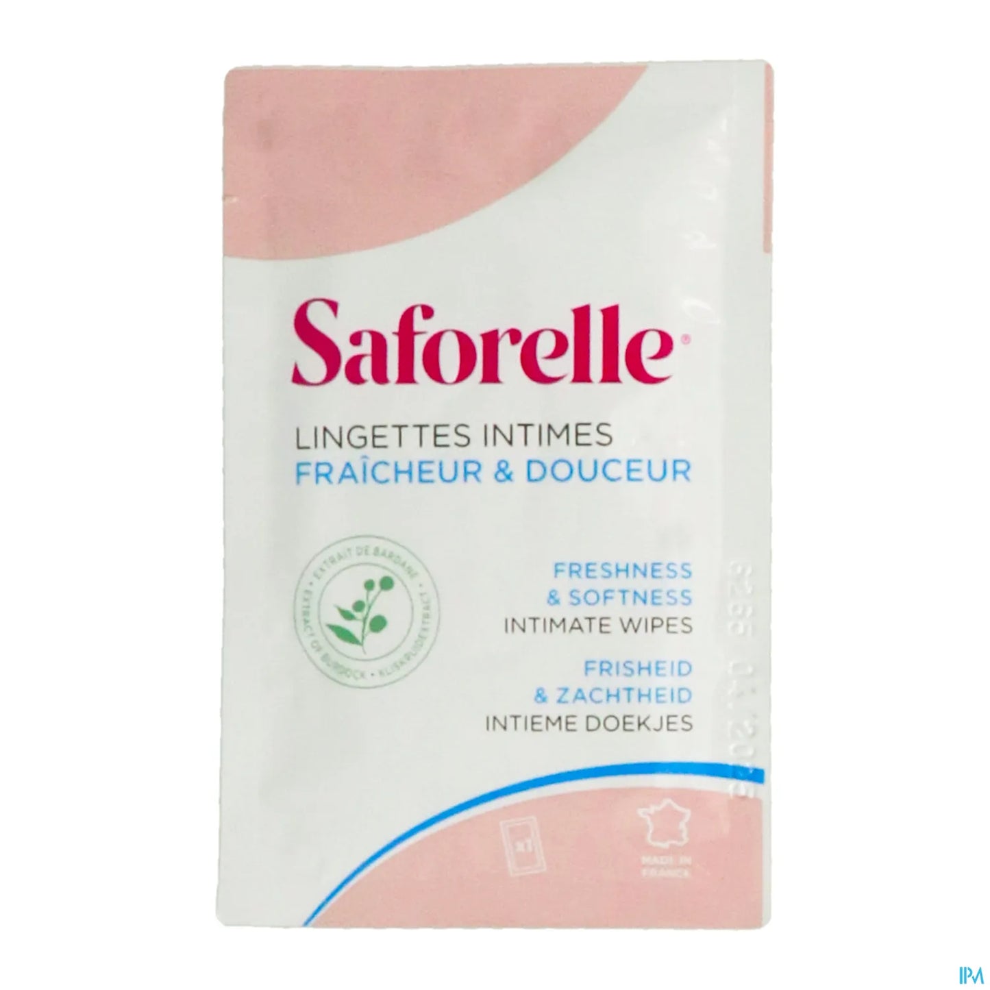 Lingettes Intimes Biodégradables Fraîcheur et Douceur Boîte de 10 Sachets