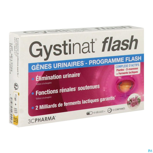 Gystinat Flash 10 Compresse 10 Capsule