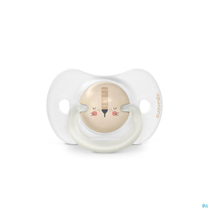Confezione da 2 ciucci Night&amp;Day 6-18 mesi Leone