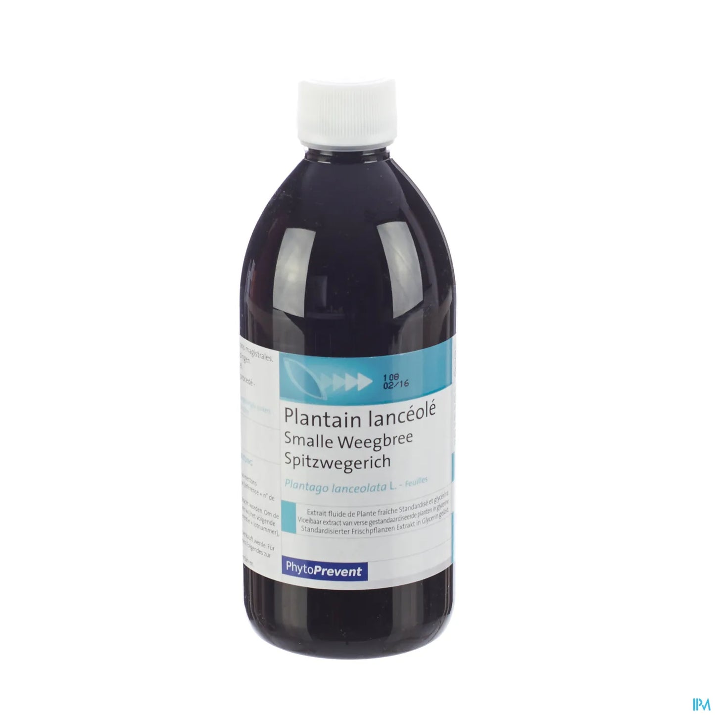 Extrait de Plante Fraîche Plantain Lancéolé 500 mL