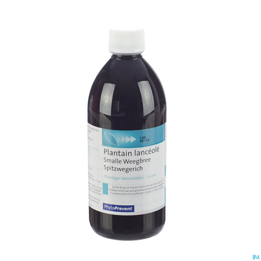 Fresh Plant Extract Lanceolated Plantain 500 mL