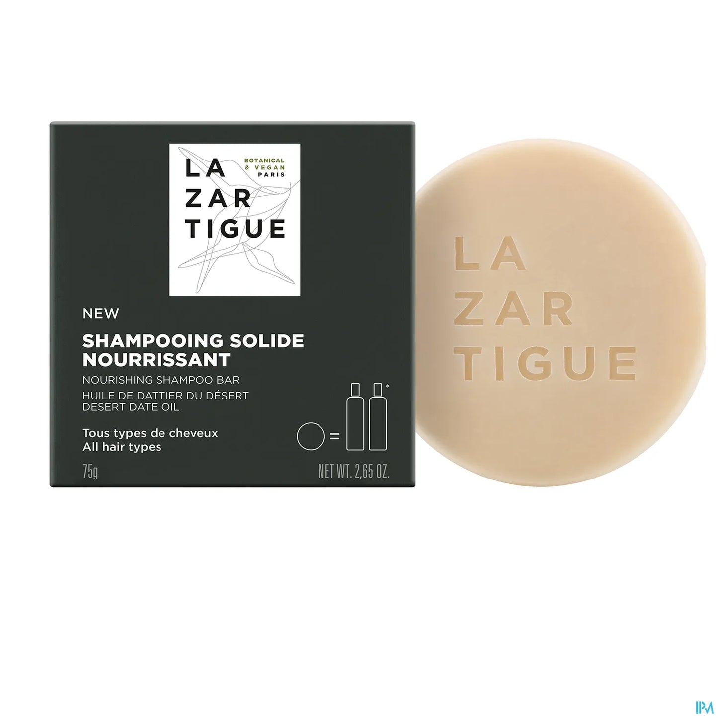 Shampoo solido nutriente 75 g