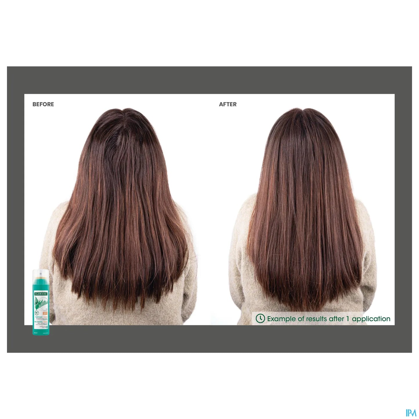 Shampoo secco colorato con ortica e vitamina E 150 ml