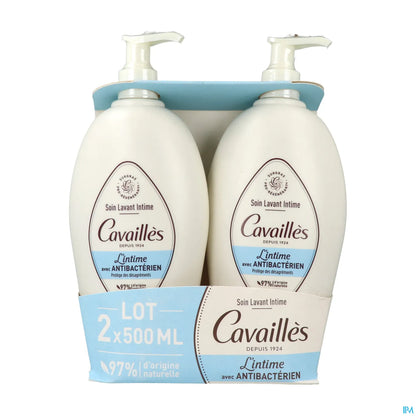 Rogé Cavaillès Antibacterial Intimate Cleansing Care 2x500ml