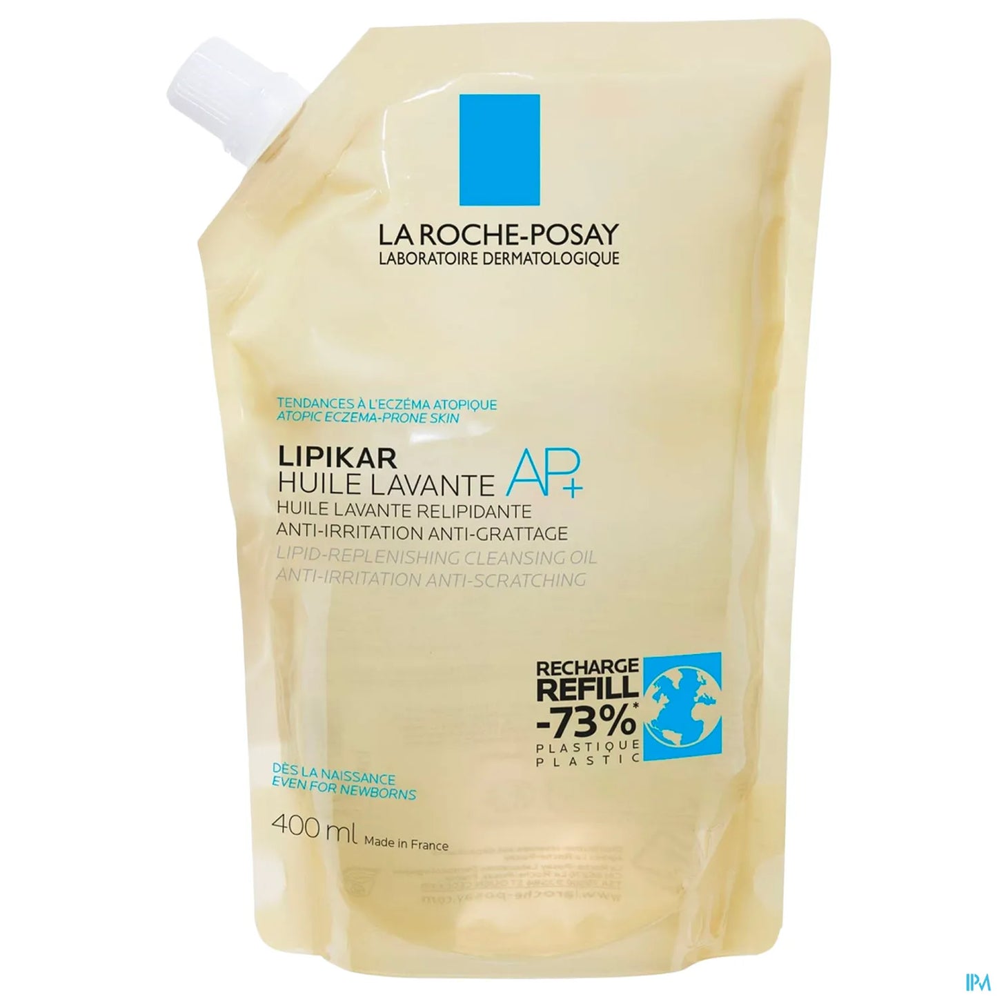 Lipikar Olio Detergente AP+ Ricarica 400ml