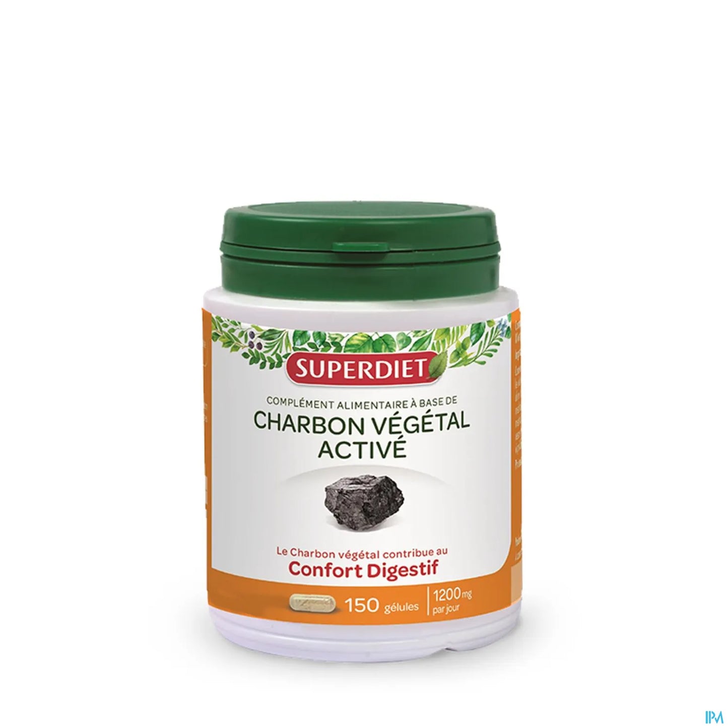 Charbon Végétal Activé 150 Gélules