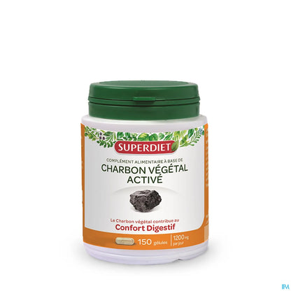 Charbon Végétal Activé 150 Gélules