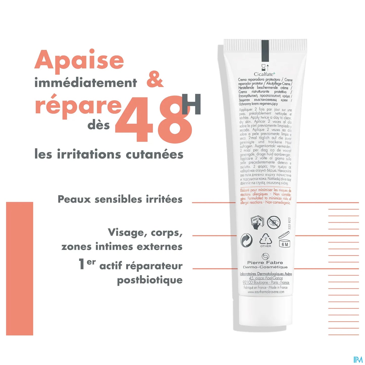 Cicalfate+ Protective Repair Cream T/40ML