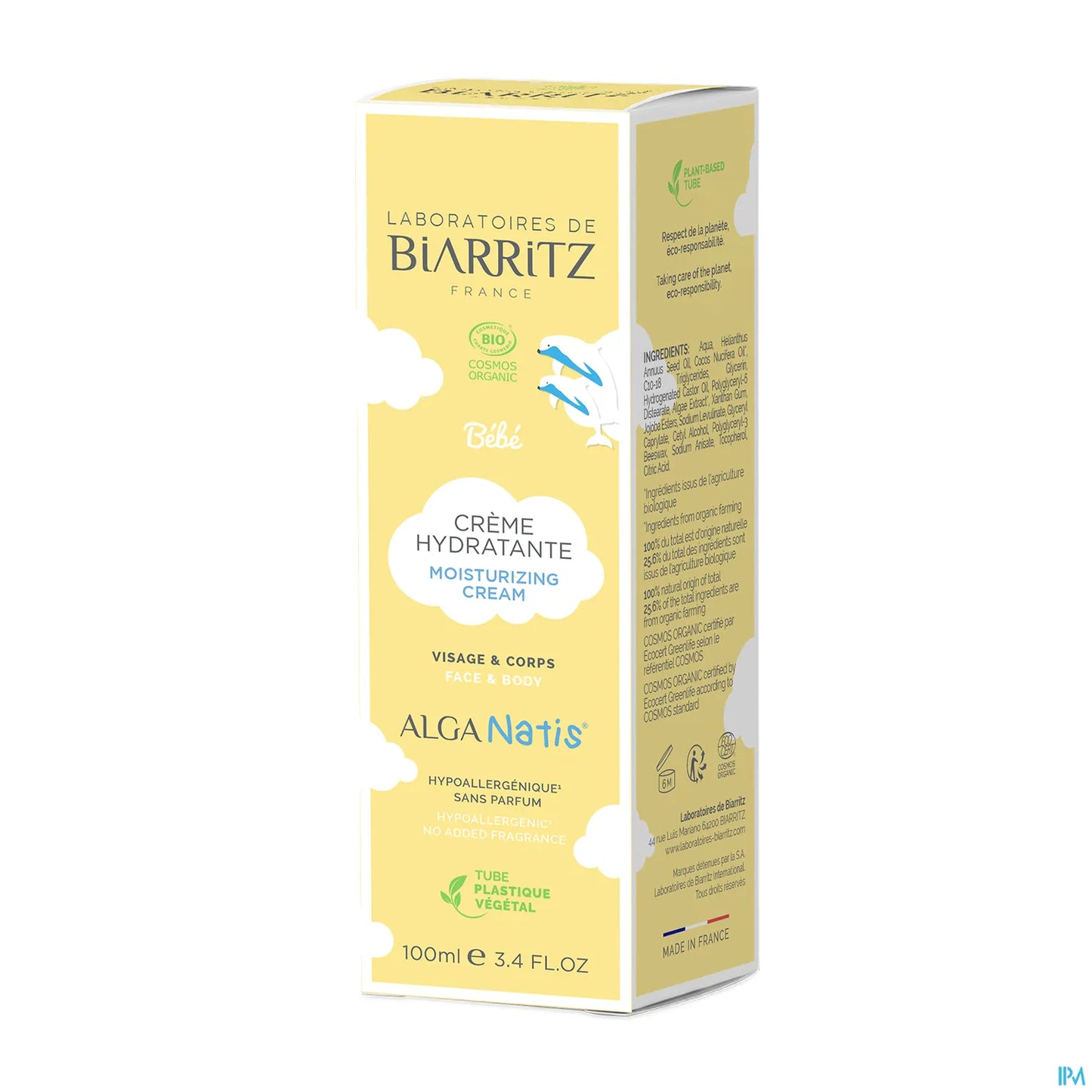 Crema idratante per bambini 100 ml