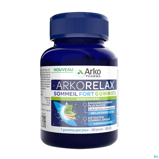 Arkopharma Arkorelax Sommeil Fort Gummies 30 unités
