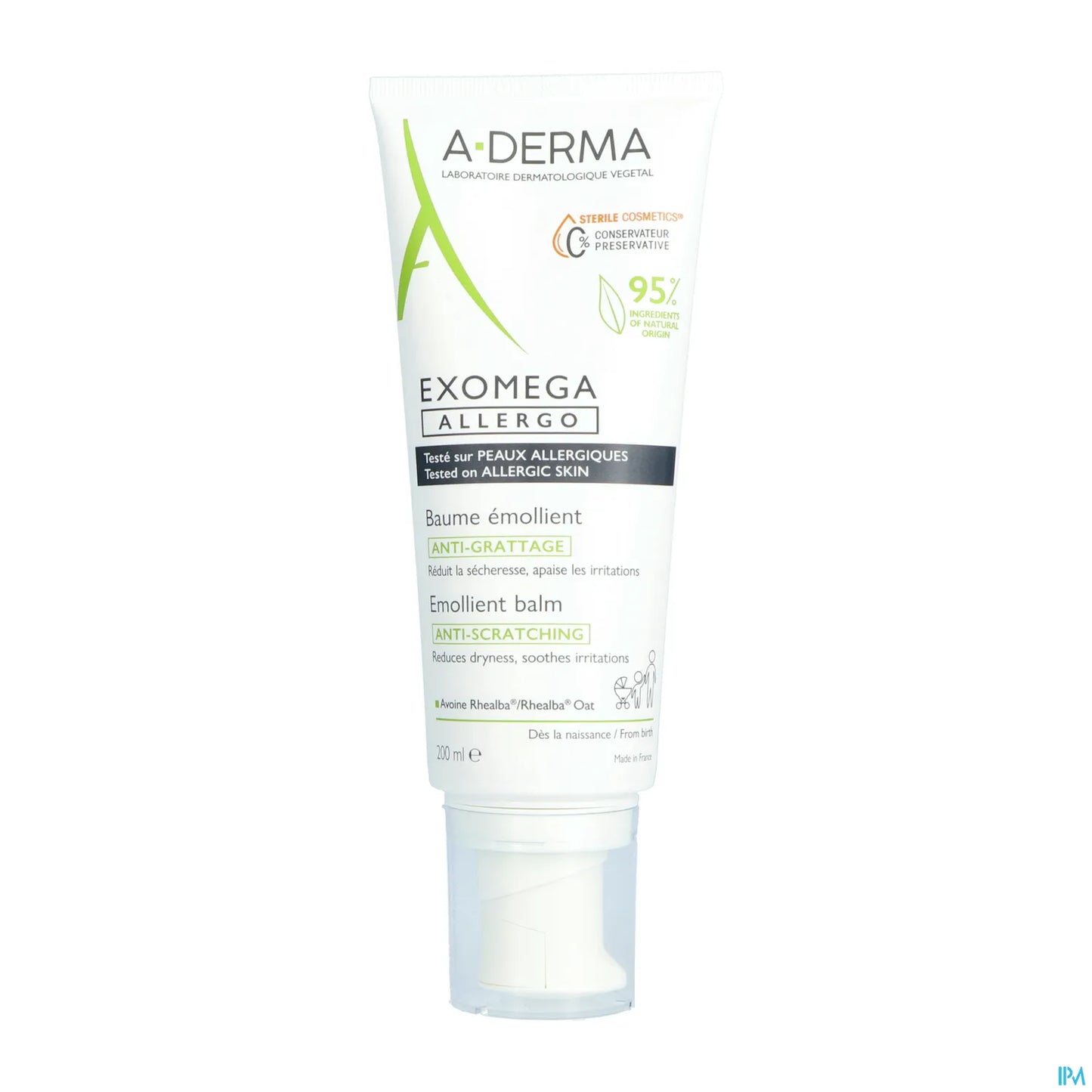 Exomega Allergo Anti-Itch Emollient Balm 200ml