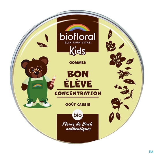 Caramelle gommose biologiche Kids Good Student Concentration 45g